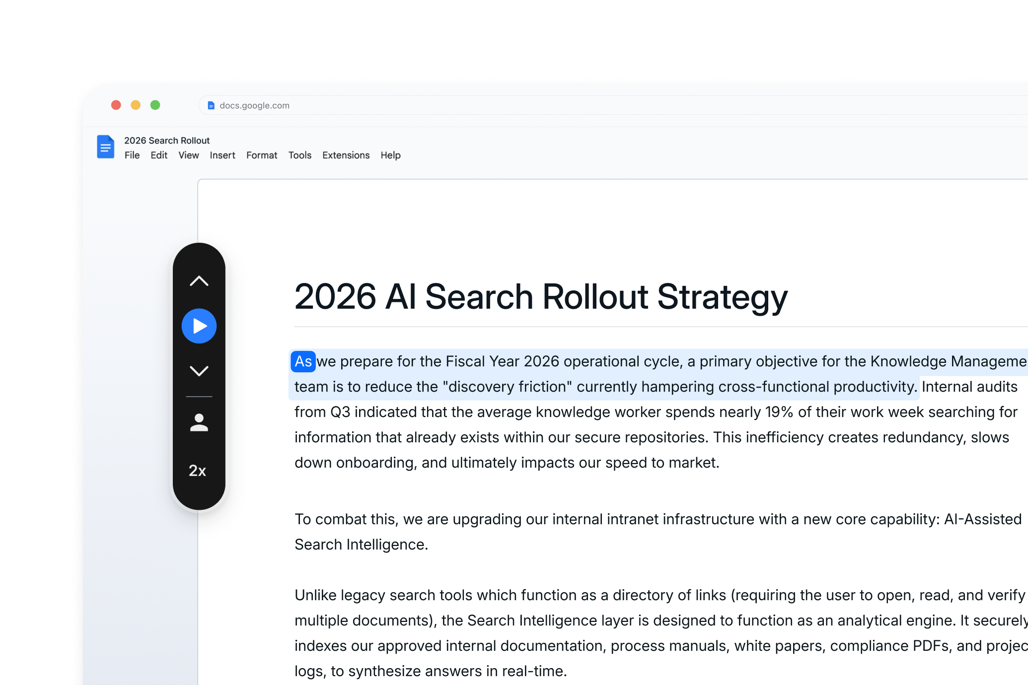 Audeus Chrome Extension Mobile
